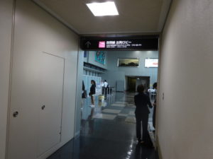 松山空港国際線出発ロビー