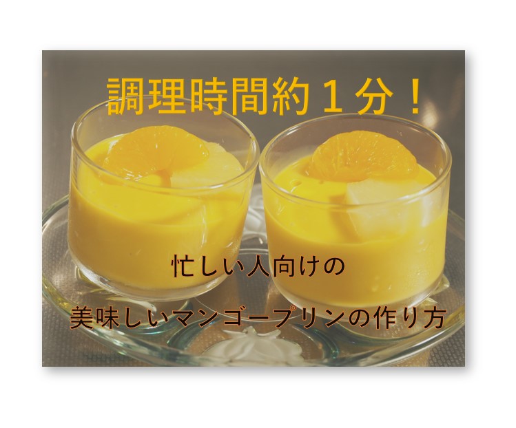 日本食研のマンゴープリンの素0