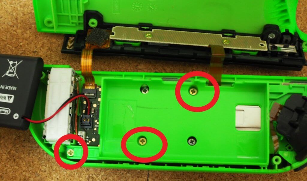 慣れたら10分で部品交換出来る ニンテンドースイッチのジョイコンが勝手に動く 自宅で補正修理してみた オレンジ７の超ブログ