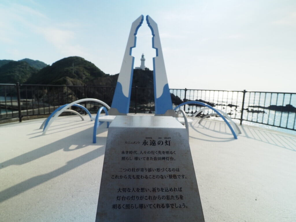 佐田岬灯台への道